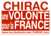 Image Chirac une volonté pour la France