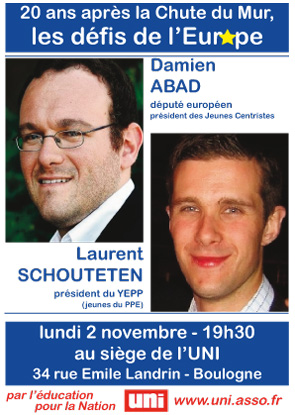 Image L’UNI a reçu Damien ABAD et Laurent SCHOUTETEN