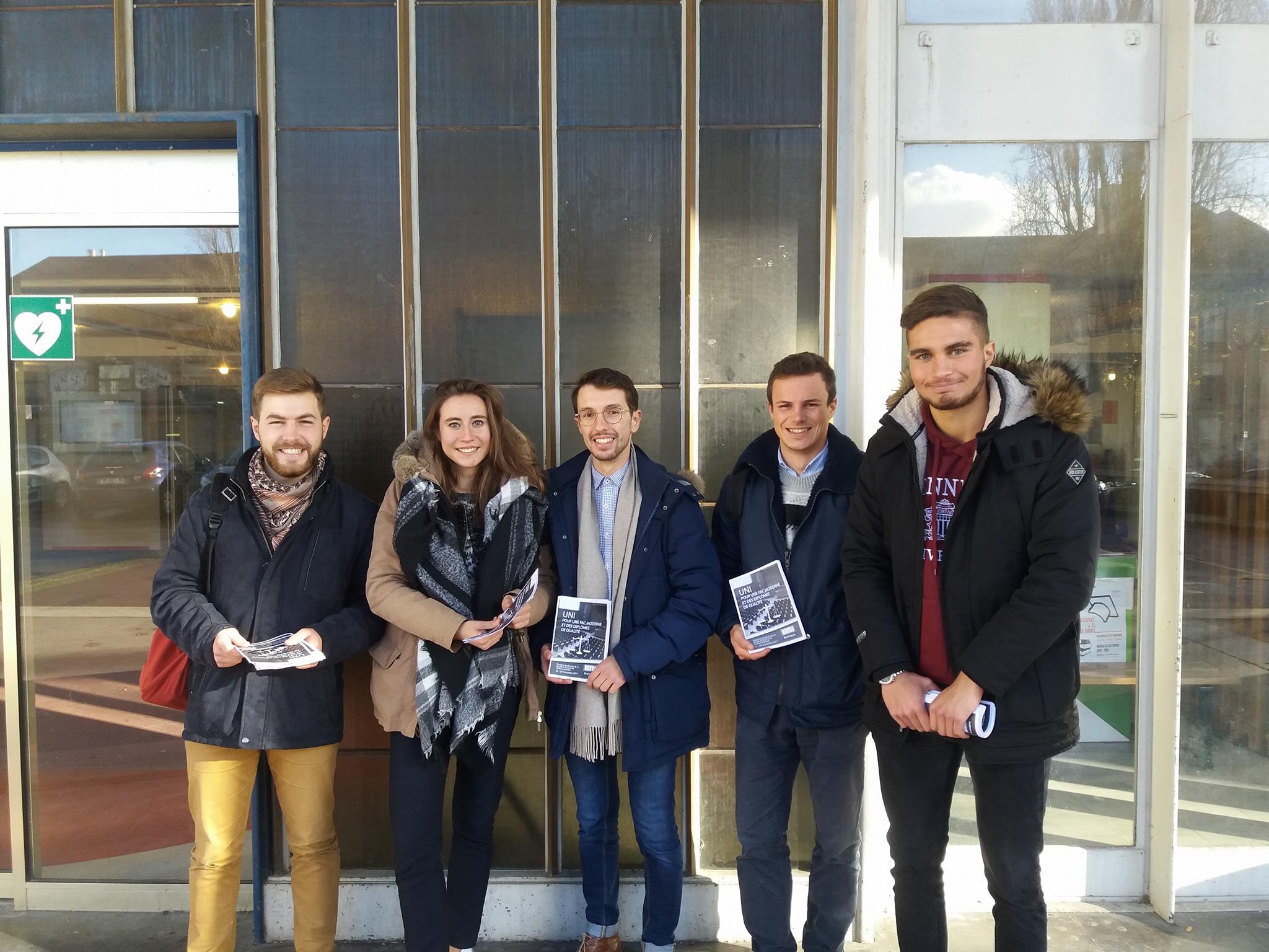 Image L’UNI Bretagne en campagne pour l’UFR Droit de Rennes 1