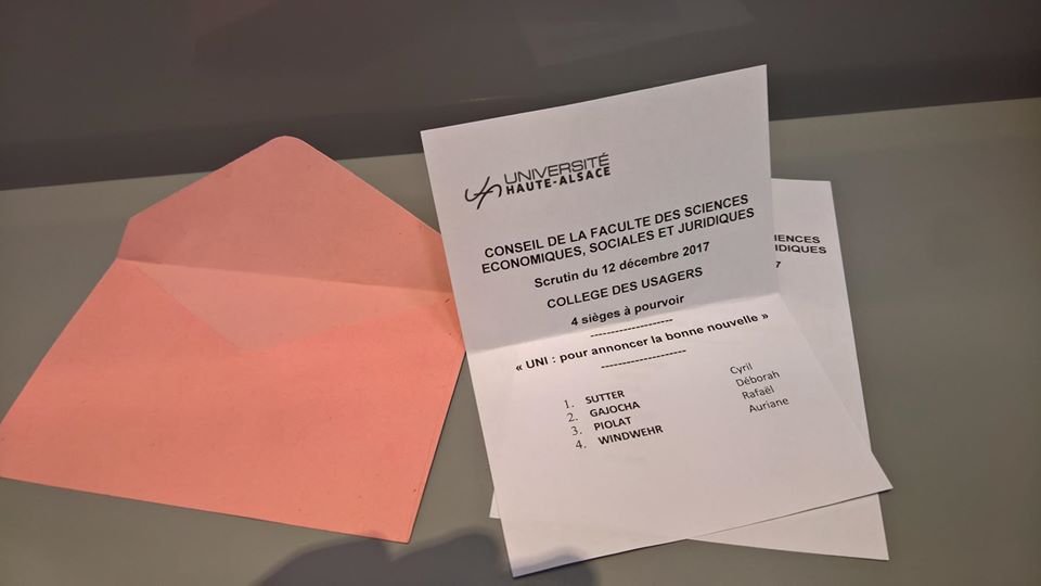 Image L’UNI Mulhouse renouvelle son élu à la Fonderie