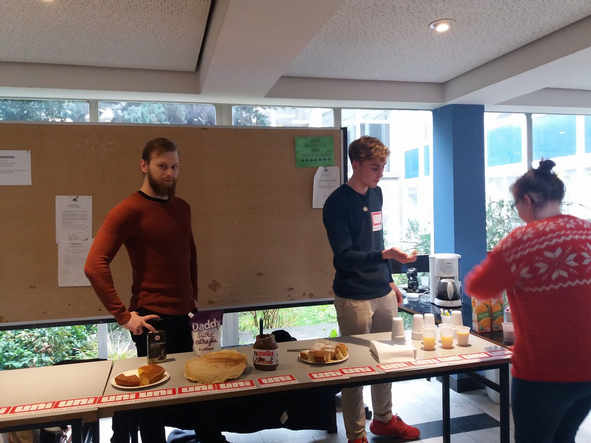 Image L’UNI Bretagne offre le petit-déjeuner à Rennes 1