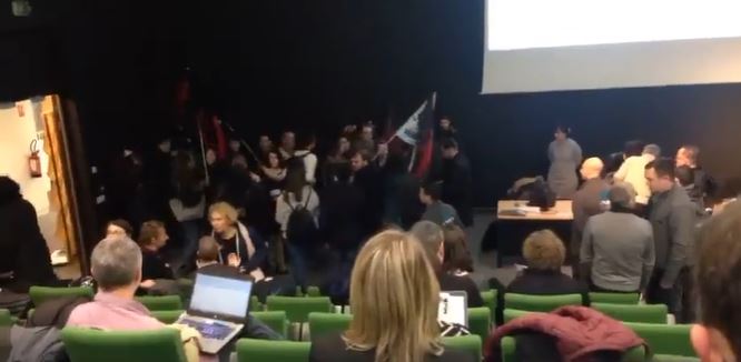 Image La CFVU empêchée par l’intrusion de l’extrême-gauche