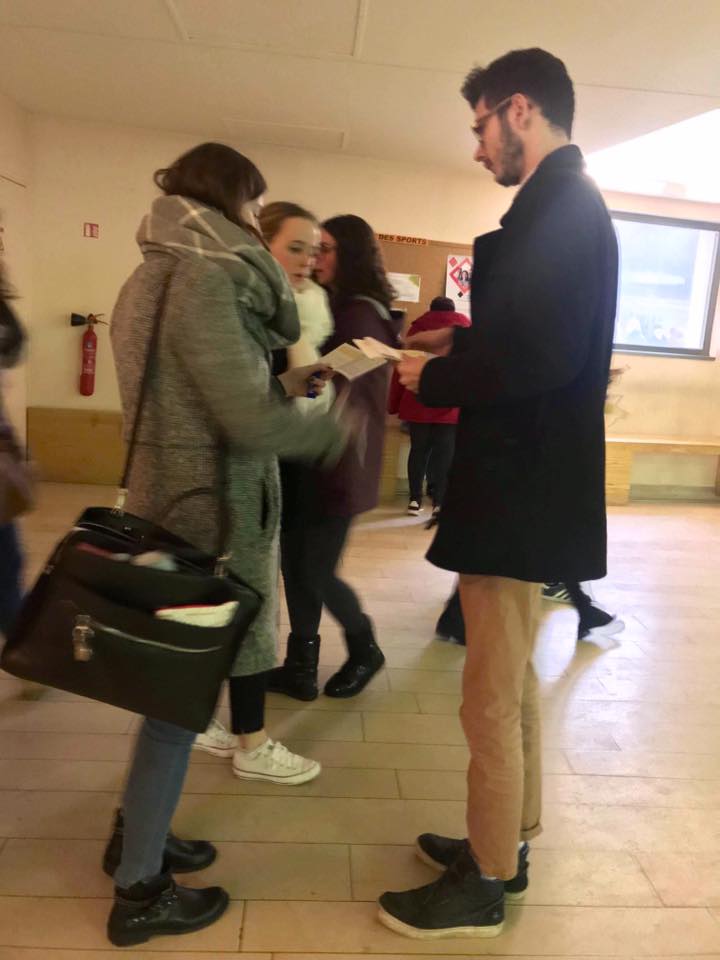 Image Tractage pour notre conférence des métiers du droit