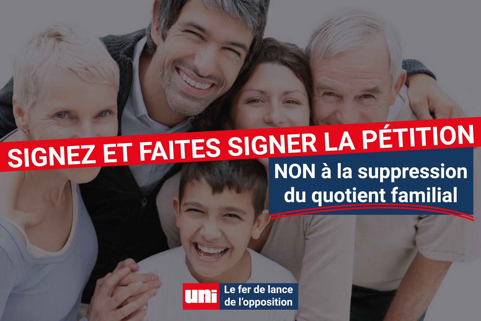 Image NON à la suppression du quotient familial !