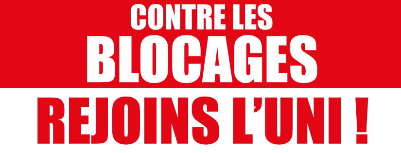Image L’UNI appelle les étudiants à venir en AG pour voter contre le blocage !