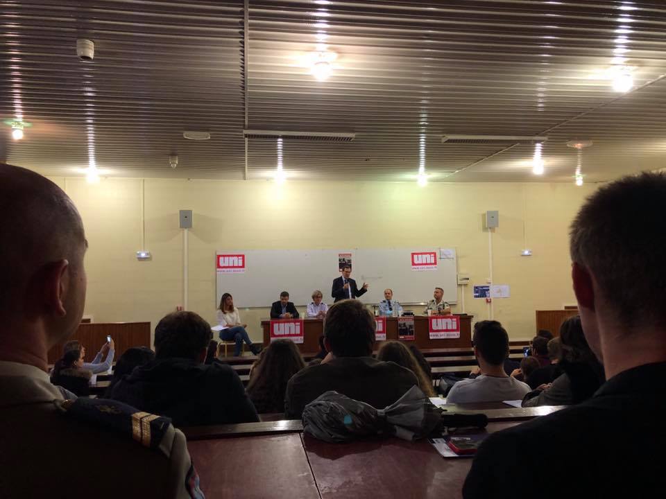 Image Première conférence sur les métiers de la sécurité