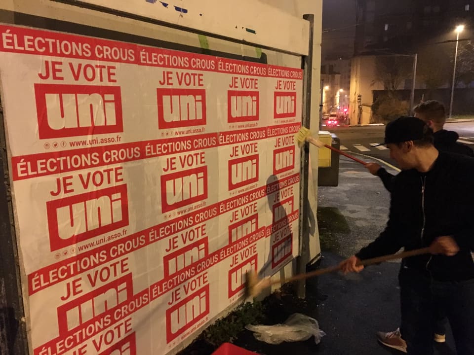 Image Campagne intense pour les élections CROUS