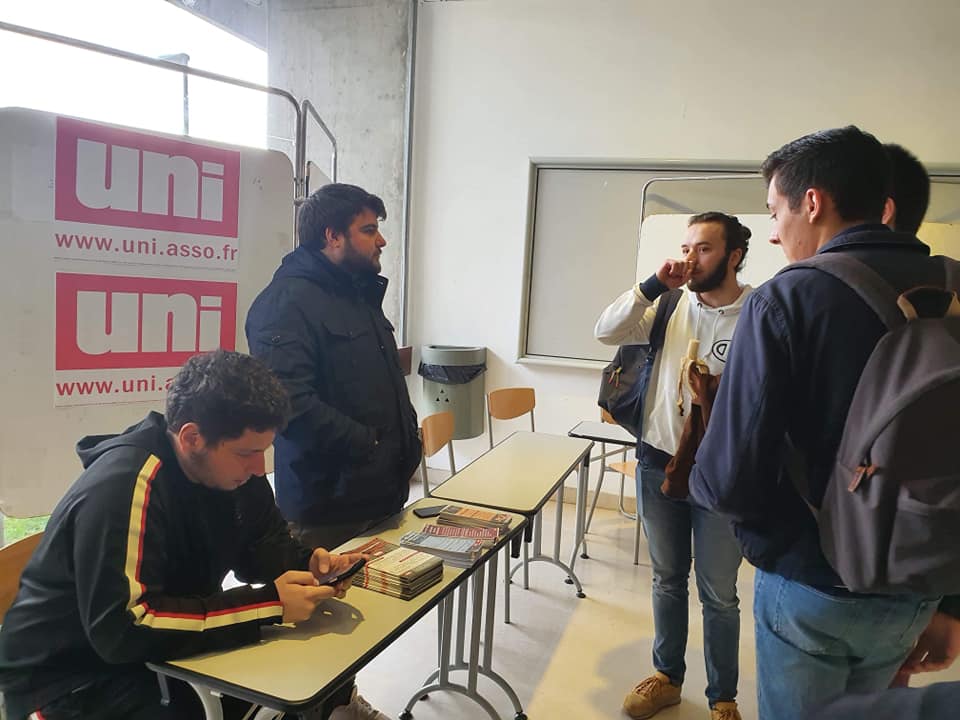 Image L’UNI Toulouse en campagne pour les élections UFR d’UT1