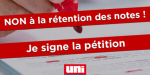 Image Pétition contre la rétention des notes à l’Université de Bordeaux sur le campus d’Agen !