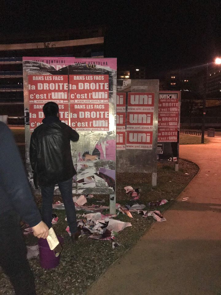 Image Nuit de collage à Strasbourg