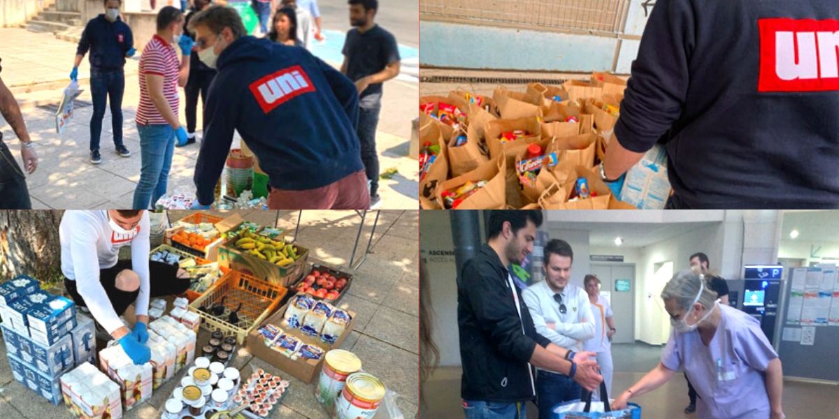 Image La solidarité s’organise avec les militants de l’UNI