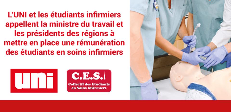 Image COVID-19 : L’UNI NORMANDIE APPELLE HERVÉ MORIN ET LA RÉGION NORMANDIE À OFFRIR UNE JUSTE RÉMUNÉRATION AUX ÉTUDIANTS EN SOINS INFIRMIERS ET DES FILIÈRES SANTÉ MOBILISÉES