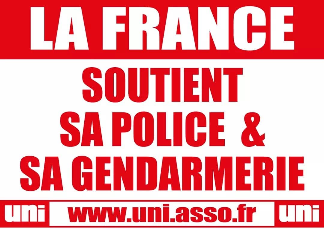 Image La France soutient sa police et sa gendarmerie !