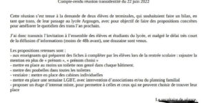 Image L’UNI Grenoble demande à ce que le Lycée Argouges n’utilise pas l’argent public à des fins idéologiques 