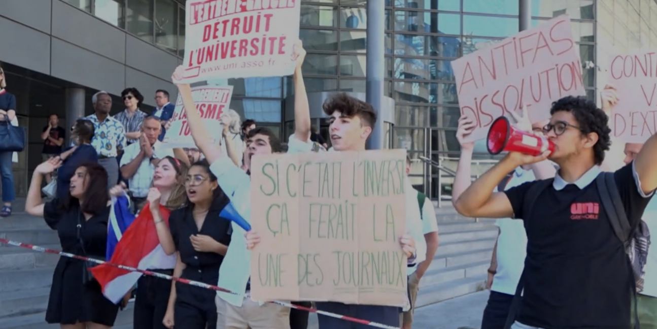 Image Procès des « antifas » à Grenoble ce jour : l’UNI appelle à une décision ferme !