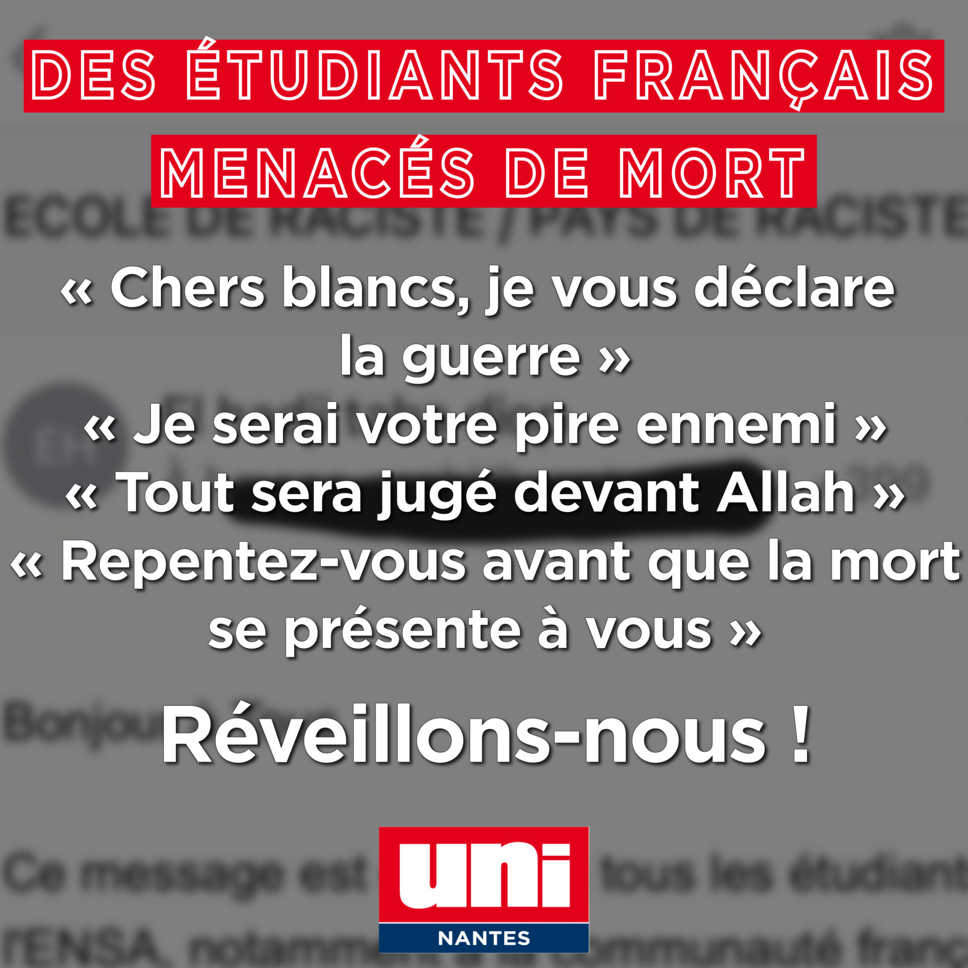 Image “Chers blancs, je vous déclare la guerre”